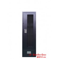 철제 철망 총기보관함-5정 (검정무광)